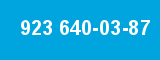 923 640-03-87